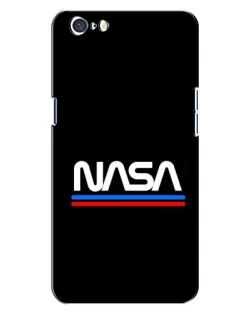 Чохол для OPPO A71 з картинкою «NASA — класика Red Blue»