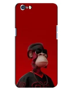Чохол для OPPO A71 з картинкою «Bored Ape в червоному»