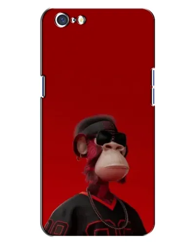 Чохол для OPPO A71 з картинкою «Bored Ape в червоному»