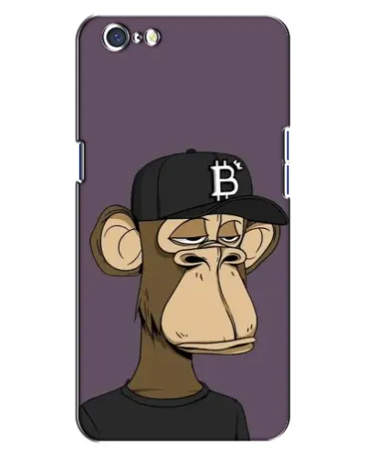 Чохол для OPPO A71 з картинкою «Bored Ape в кепці»