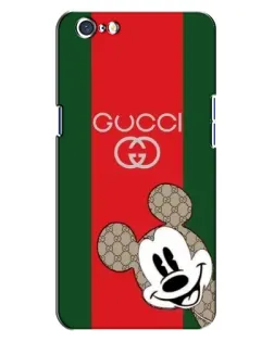 Чохол для OPPO A71 з картинкою «Gucci — смуги та Міккі»