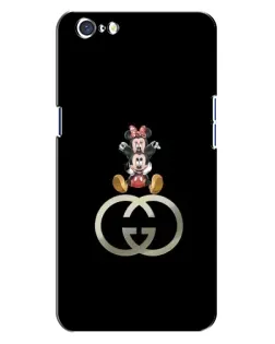 Чохол для OPPO A71 з картинкою «Мінні Маус на лого»