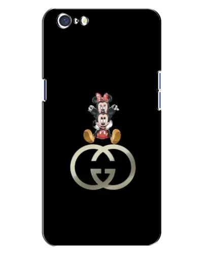 Чохол для OPPO A71 з картинкою «Мінні Маус на лого»