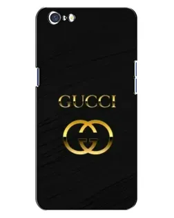 Чохол для OPPO A71 з картинкою «Золотий логотип Gucci»