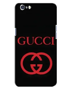 Чохол для OPPO A71 з картинкою «Gucci — червоний логотип»