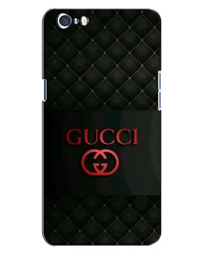 Чохол для OPPO A71 з картинкою «Gucci — стьобаний чорний»
