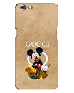 Чохол для OPPO A71 з картинкою «Міккі Маус Gucci — крафт»