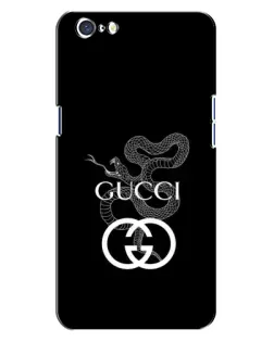 Чохол для OPPO A71 з картинкою «Gucci — срібна змія»