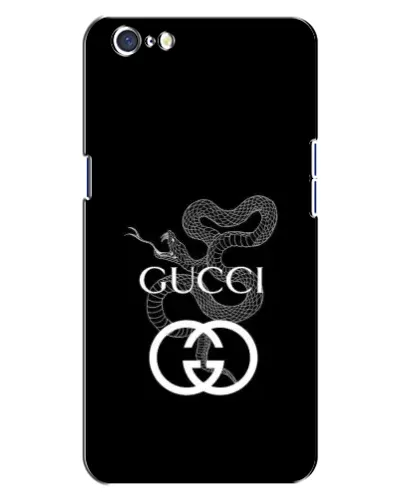 Чохол для OPPO A71 з картинкою «Gucci — срібна змія»