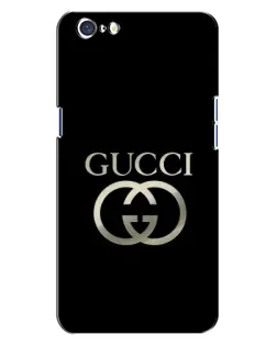 Чохол для OPPO A71 з картинкою «Gucci — золото на чорному» Чохол для OPPO A71 з картинкою «Gucci — золото на чорному»