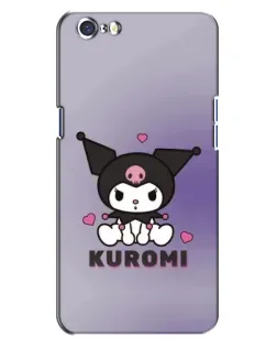 Чохол для OPPO A71 з картинкою «Kuromi — фіолетовий арт»