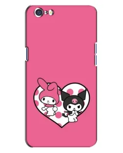 Чохол для OPPO A71 з картинкою «Kuromi та My Melody»