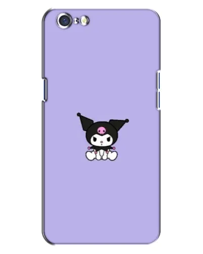 Чохол для OPPO A71 з картинкою «Kuromi — фіолетовий мінімалізм»