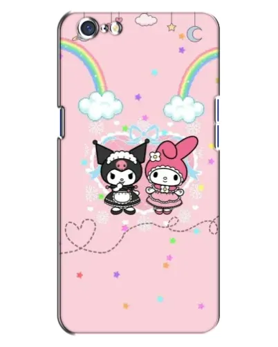 Чохол для OPPO A71 з картинкою «My Melody та Kuromi»