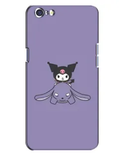 Чохол для OPPO A71 з картинкою «Kuromi на ліловому фоні»