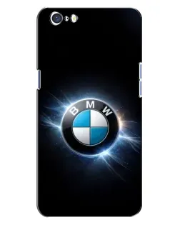 Чохол для OPPO A71 з картинкою «BMW — неонове сяйво»