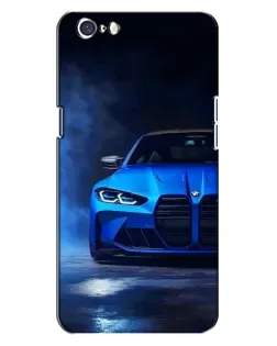 Чохол для OPPO A71 з картинкою «Блакитна BMW M4»