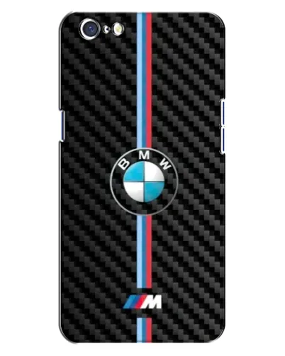Чохол для OPPO A71 з картинкою «Емблема BMW та карбон»