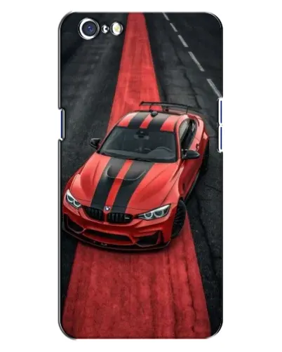 Чохол для OPPO A71 з картинкою «BMW на червоній доріжці»