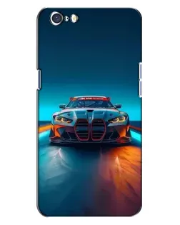 Чохол для OPPO A71 з картинкою «BMW — вогні неону»