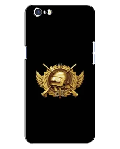 Чехол для OPPO A71 с картинкой «PUBG — оранжевый градиент»
