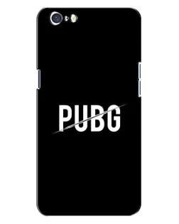 Чехол для OPPO A71 с картинкой «PUBG — белый логотип»