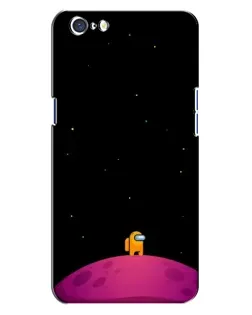 Чохол для OPPO A71 з картинкою «Самотній герой на планеті»
