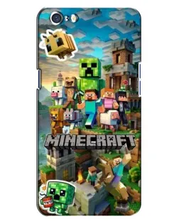 Чохол для OPPO A71 з картинкою «Замок Minecraft»