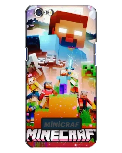 Чохол для OPPO A71 з картинкою «Minecraft герої гри» Чохол для OPPO A71 з картинкою «Minecraft герої гри»