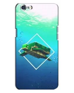 Чохол для OPPO A71 з картинкою «Черепаха Minecraft»
