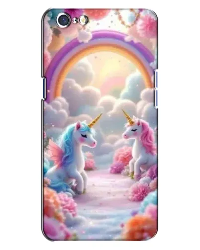 Чохол для OPPO A71 з картинкою «Веселка і єдинороги» Чохол для OPPO A71 з картинкою «Веселка і єдинороги»