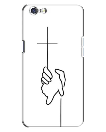 Чехол для OPPO A71 с картинкой «Рука держит»