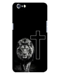 Чехол для OPPO A71 с картинкой «Лев и Крест»