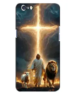 Чехол для OPPO A71 с картинкой «Лев Иуды и Свет»