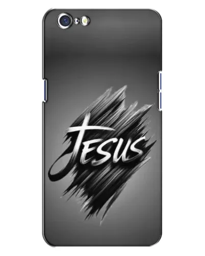 Чехол для OPPO A71 с картинкой «Надпись Jesus Graffiti»