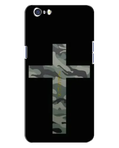 Чехол для OPPO A71 с картинкой «Милитари Крест»