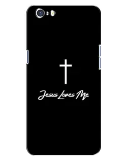 Чехол для OPPO A71 с картинкой «Иисус любит тебя»