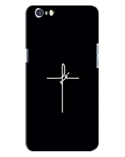 Чехол для OPPO A71 с картинкой «Тонкий крест»