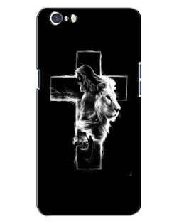 Чехол для OPPO A71 с картинкой «Сияющий крест Jesus»