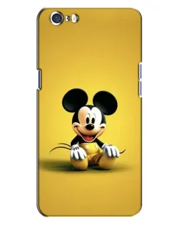 Чохол для OPPO A71 з картинкою «Міккі на жовтому»