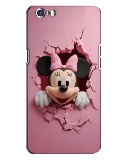 Чохол для OPPO A71 з картинкою «Мінні крізь стіну»