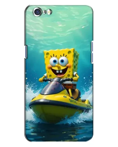 Чохол для OPPO A71 з картинкою «Спанч Боб на гідроциклі» Чохол для OPPO A71 з картинкою «Спанч Боб на гідроциклі»