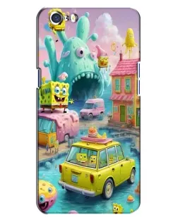Чохол для OPPO A71 з картинкою «Монстр-трак пригоди»