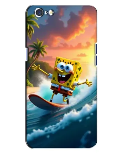 Чохол для OPPO A71 з картинкою «Губка Боб серфінгіст» Чохол для OPPO A71 з картинкою «Губка Боб серфінгіст»
