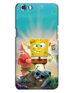 Чохол для OPPO A71 з картинкою «Спанч Боб переможець»