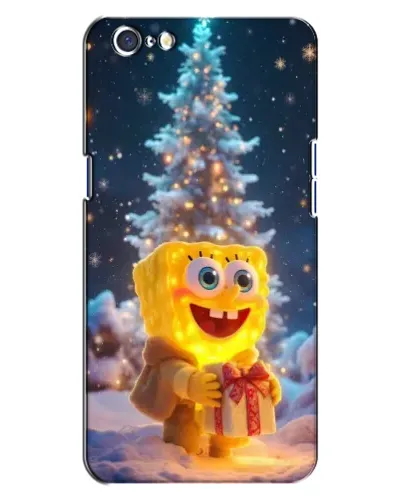 Чохол для OPPO A71 з картинкою «Різдвяний Спанч Боб» Чохол для OPPO A71 з картинкою «Різдвяний Спанч Боб»