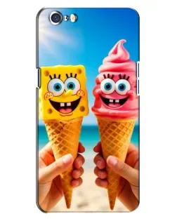 Чохол для OPPO A71 з картинкою «Спанч Боб морозиво»