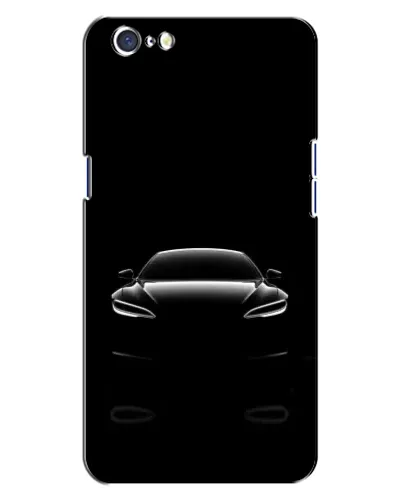Чехол для OPPO A71 с картинкой «Силуэт Tesla Night» Чехол для OPPO A71 с картинкой «Силуэт Tesla Night»