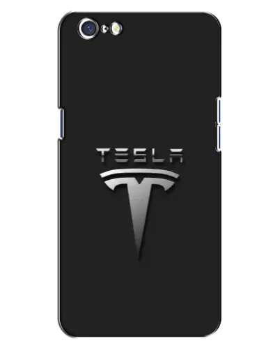 Чехол для OPPO A71 с картинкой «Стальной логотип Tesla» Чехол для OPPO A71 с картинкой «Стальной логотип Tesla»