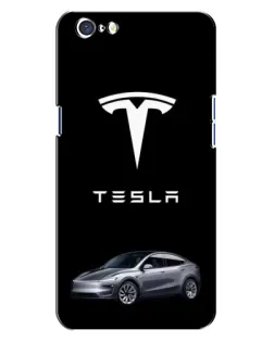 Чехол для OPPO A71 с картинкой «Tesla Model Y»